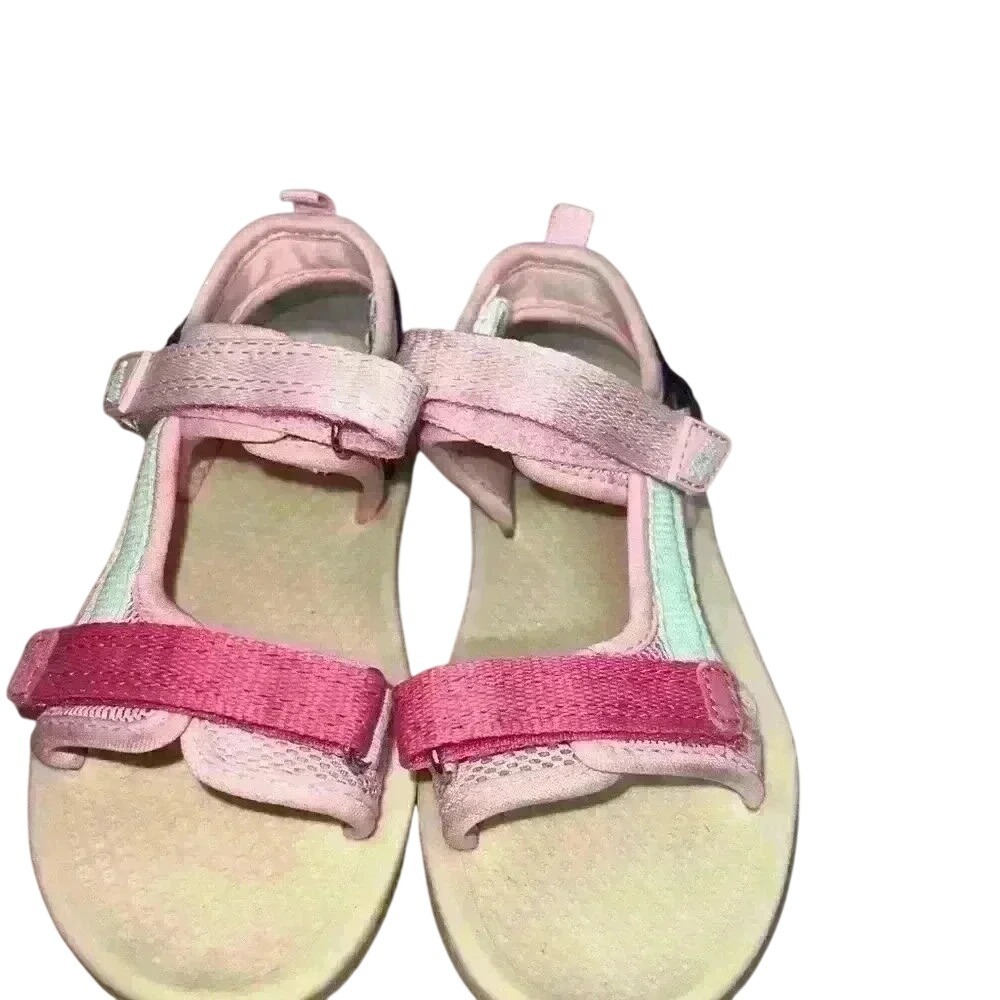 OshKosh B'Gosh Girl Pascal Sandal 11M Outdoors Swim Walking Trail Comfort EUC!!